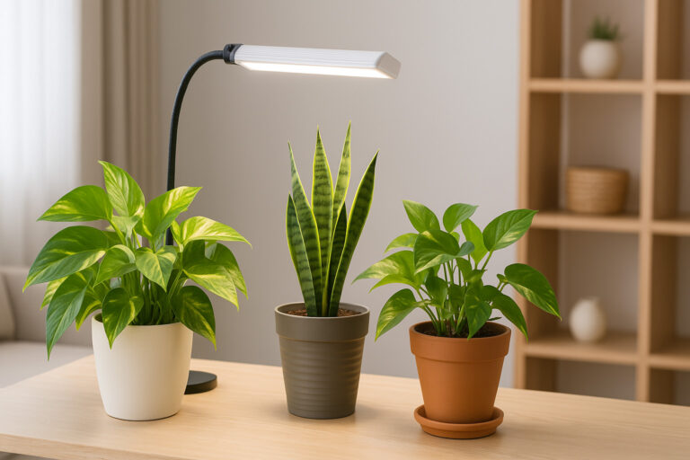 LEDライトで解決！光不足でも楽しめる室内ガーデニングの始め方