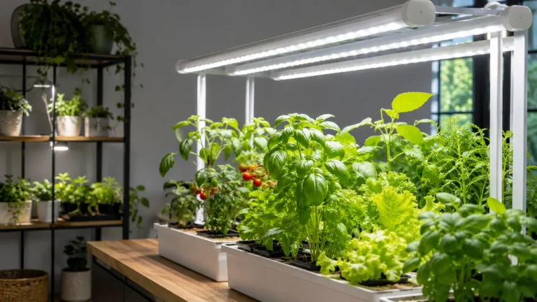 LEDライトを用いた植物育成の仕組みと効果：室内栽培を成功に導く波長制御と環境管理の技術的基礎