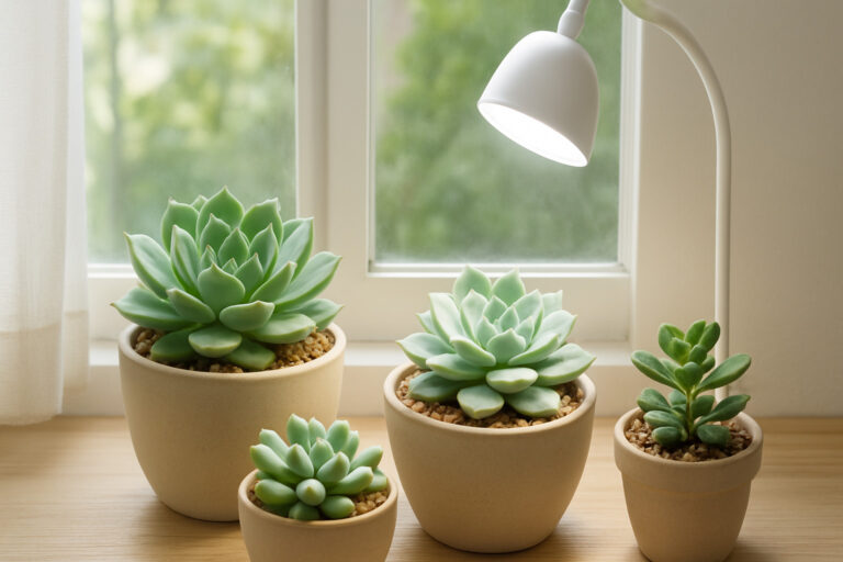 多肉植物を育てる！最適な照度と光の選び方ガイド