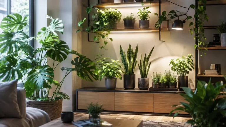 室内緑化の照度管理ガイド｜植物育成用白色LEDで観葉植物を美しく育てる方法