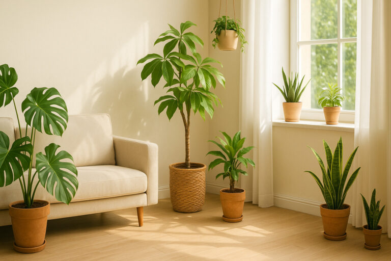 観葉植物で彩る！良質な光を活かしたインテリア術
