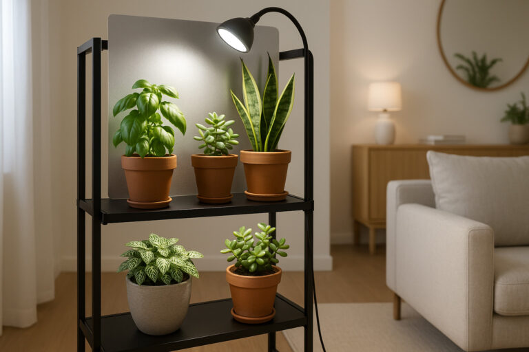 LEDライトを活用して、植物たちと一緒に豊かな生活を楽しむ