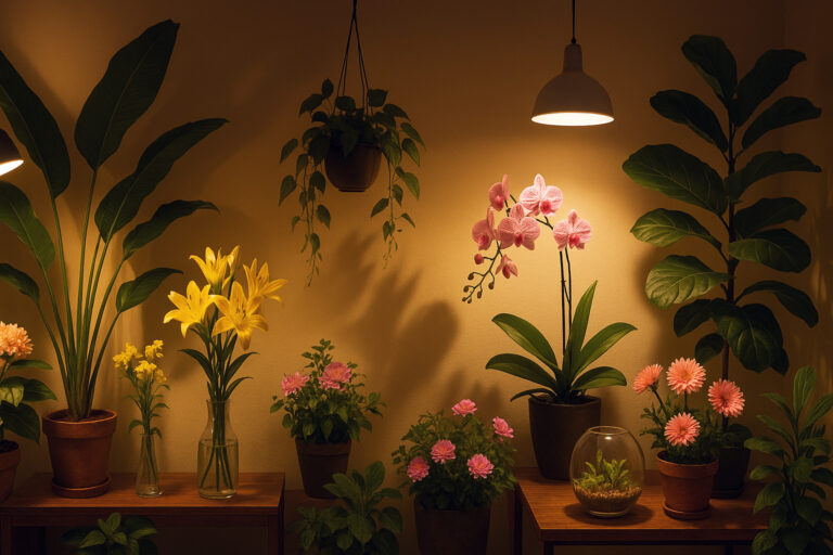 ボタニカルライフで心地よさを満喫！室内照明が彩る百花繚乱の眩耀夜行