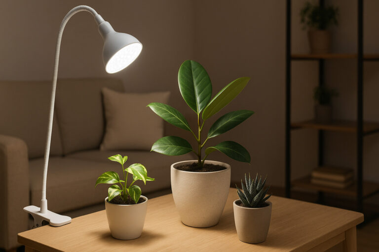 植物育成ライトで叶える！リラックス効果抜群のグリーンライフ術