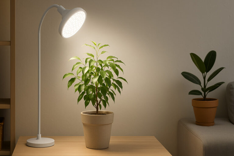 光不足の室内ガーデニングを解決！LEDライトで育てる簡単ステップガイド