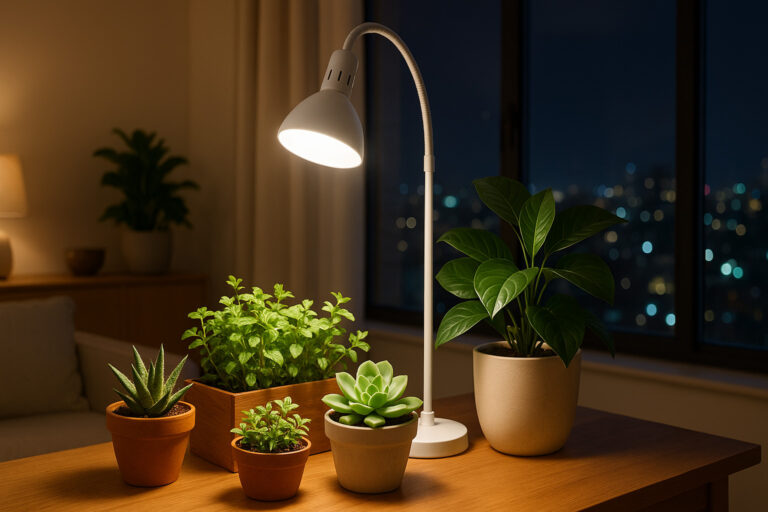 光不足の救世主！LEDライトで楽しむ室内ガーデニングの新常識