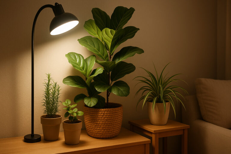 植物と光で心地よい空間を！リラックス効果を高める植物育成ライト活用術