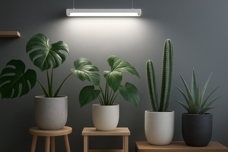 良質な光で魅せる！観葉植物を使ったインテリアの魔法