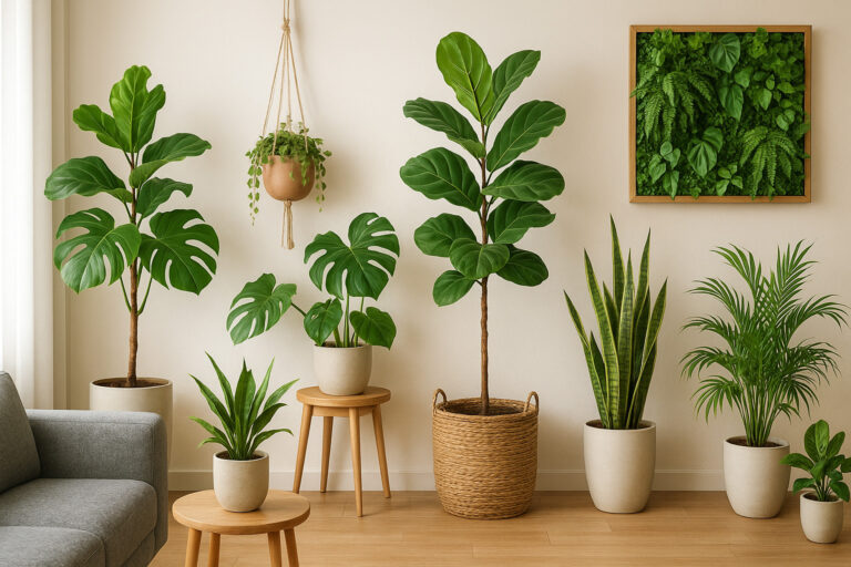 観葉植物とインテリア：良質な光で彩る癒しの空間づくり