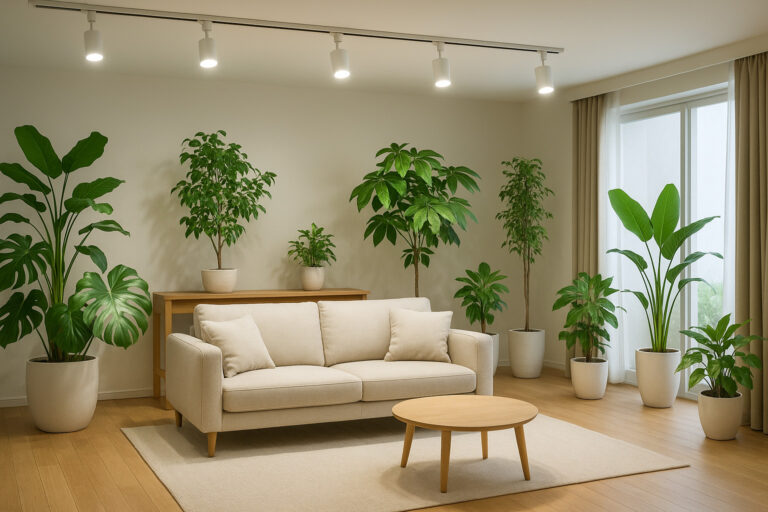 高演色照明×植物育成LEDで実現!プロ級の部屋作りテクニックとダクトレールライティングの意外な組み合わせ