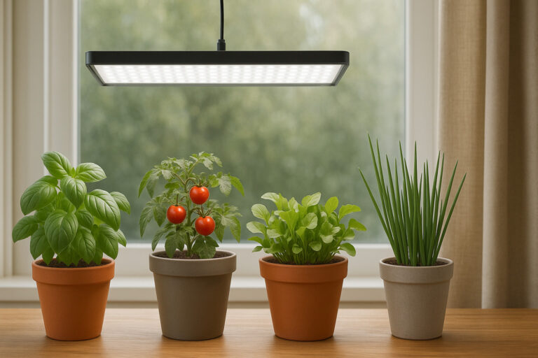 窓際族必見！LED栽培ライトで叶える我が家の小さな菜園