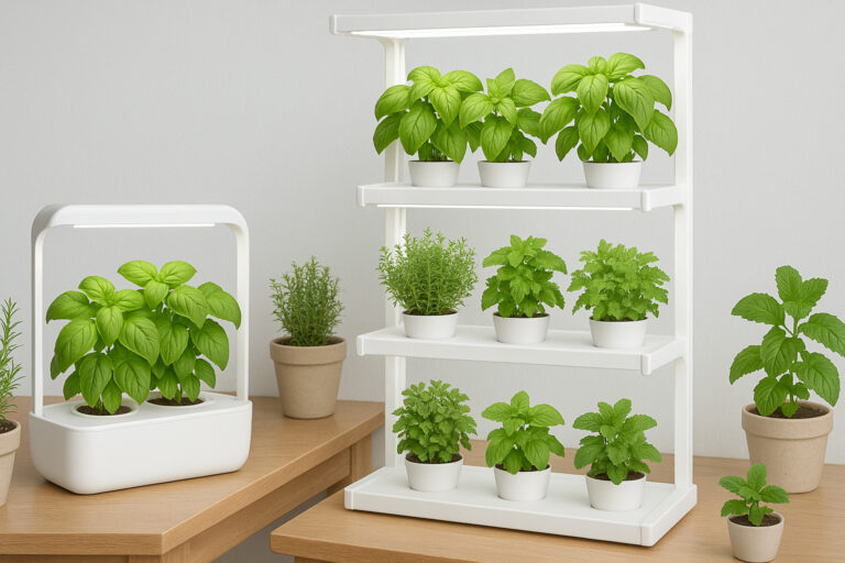 室内でハーブ栽培！植物育成LEDで作る香りのある暮らし