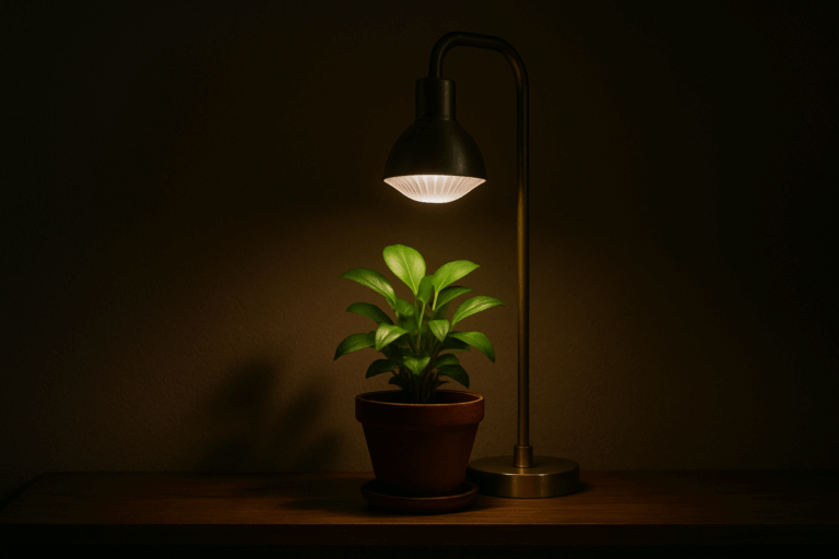 5分でできる！白色LEDを活用した癒しの植物コーナーの作り方