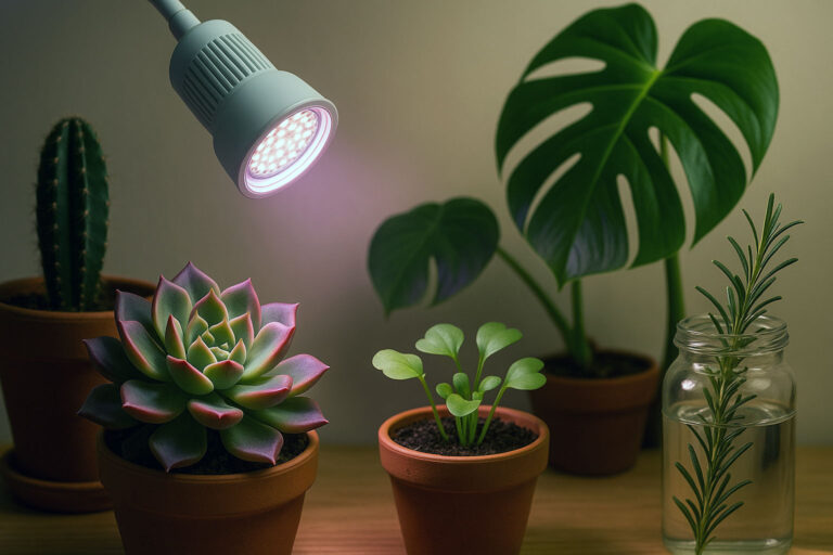 室内でも元気に育つ！植物育成用LED（LPL20WPC）で育てたいおすすめ植物ベスト5