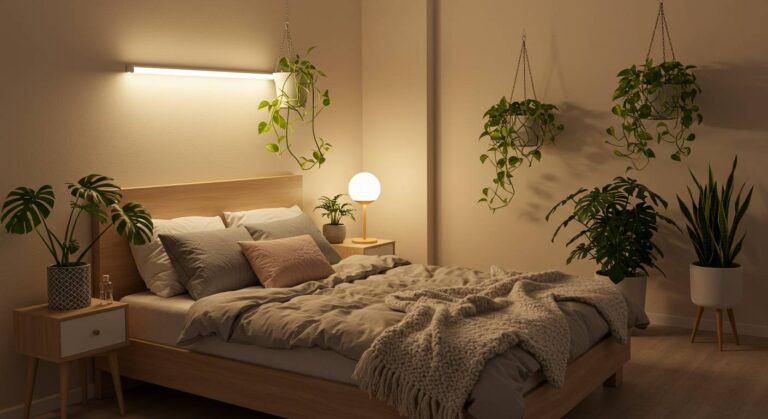 インスタ映えと睡眠改善を両立！Ra95照明と植物の意外な組み合わせ