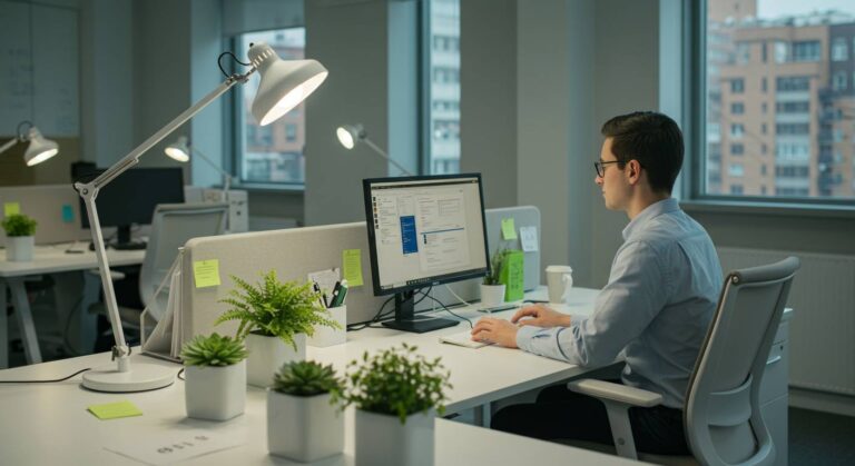 オフィスに緑を！植物育成用白色LED活用で仕事の効率がアップする方法
