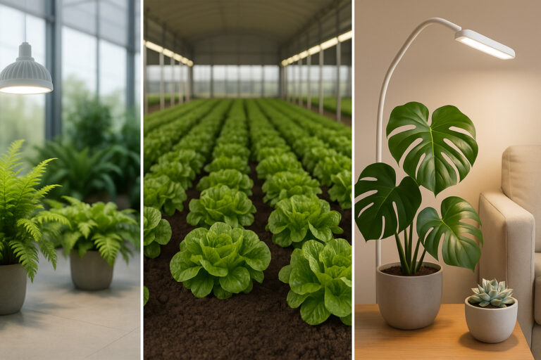植物育成用LEDライトと関連する基本用語・単位の解説