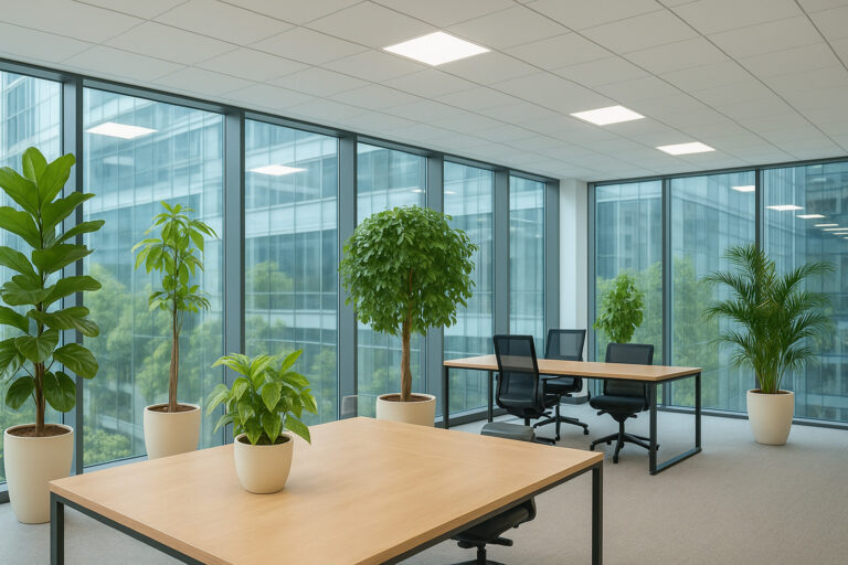 驚愕の効果！観葉植物×育成用白色LEDが生産性とメンタルヘルスに与える好影響