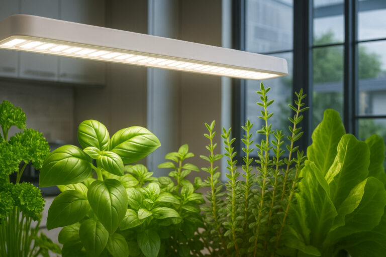 室内栽培に欠かせない植物育成用LEDライトの基本と選び方