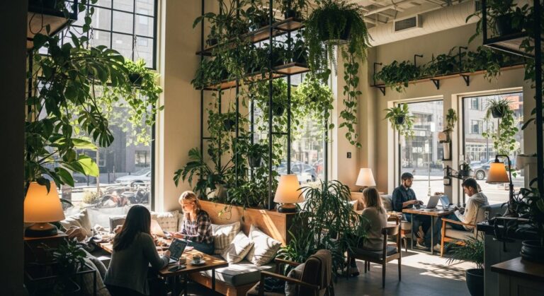 なぜあのCaféは居心地がいいのか？植物と光で作る究極の快適空間設計術