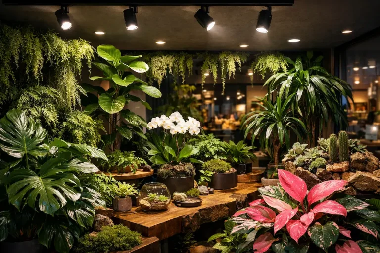 植物のある空間づくりの新常識！植物育成用白色LEDライトがもたらす驚きの高演色効果