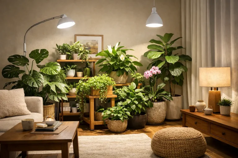 植物育成用白色LEDで変わる室内空間。高演色Ra95が作るリラックスインテリアのすすめ