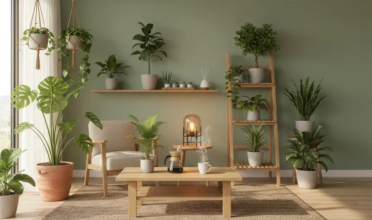 観葉植物とコーヒーで彩る癒しの空間づくり｜初心者でもできるカフェ風インテリアのコツ