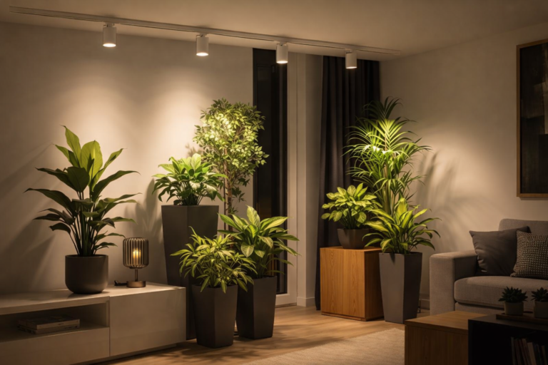 室内植物を元気に育てるLEDライトの選び方と効果的な活用ガイド