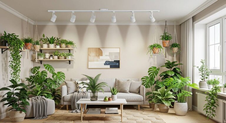 マンションでも本格的な植物育成！ダクトレール取付LEDで変わる室内環境