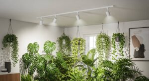 ダクトレール対応の植物育成用白色LEDライトで観葉植物を120%楽しむ方法