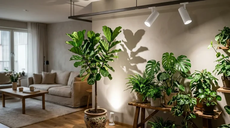 植物育成用白色LEDスポットライトで観葉植物を最高に美しく見せる方法