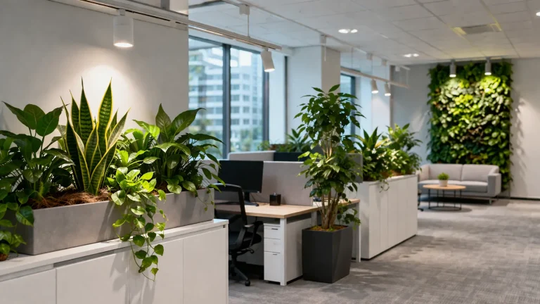 植物育成用LEDライトを活用したオフィス緑化のメリットと導入のポイント
