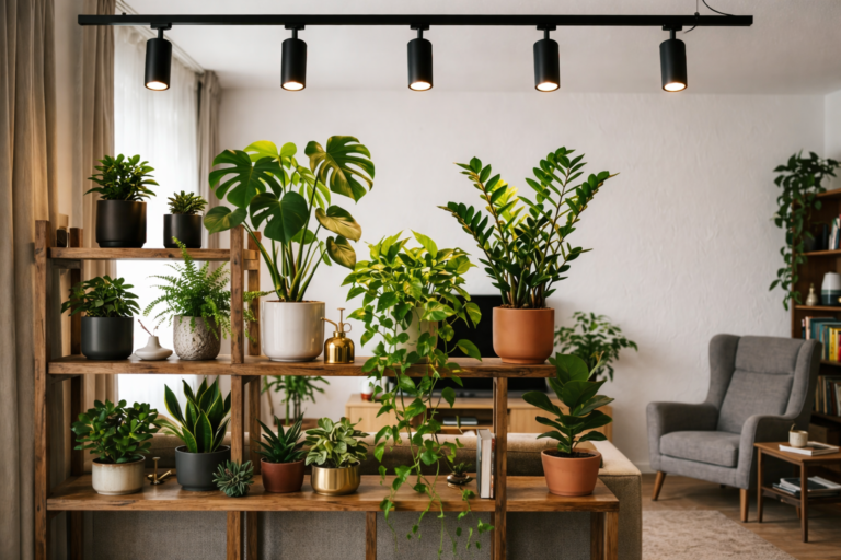 日当たりを気にせず楽しむ、植物育成LEDライトで作るグリーンのある暮らし