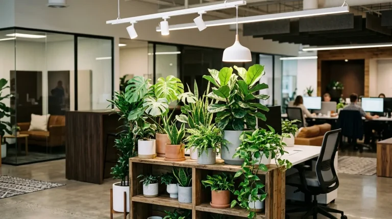オフィス緑化を成功に導く！植物育成用白色LEDライトの驚くべき効果と選び方