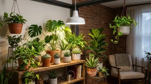 インテリア好き必見！室内植物育成用白色LEDライトで叶える、おしゃれで枯れない植物のある空間作り