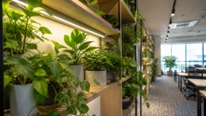 オフィス緑化を成功させる植物育成用白色LEDライトの活用ガイド