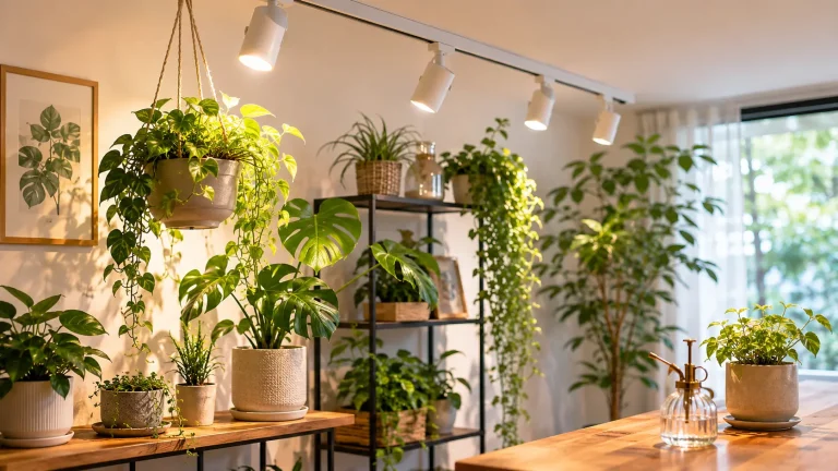おしゃれに観葉植物を育てる！ダクトレール用植物育成白色LEDライト5選
