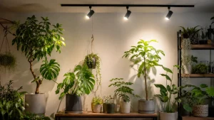 ダクトレール専用の植物育成用白色LEDで部屋をおしゃれに彩るボタニカルライフ