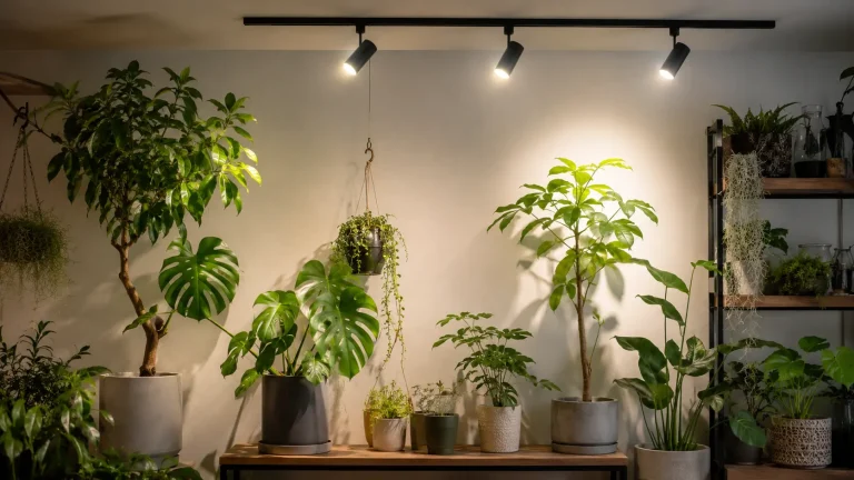 ダクトレール専用の植物育成用白色LEDで部屋をおしゃれに彩るボタニカルライフ