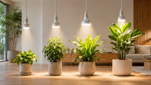 植物育成ライト5W・9W・15W・20Wの違い｜照度・PPFDで比較