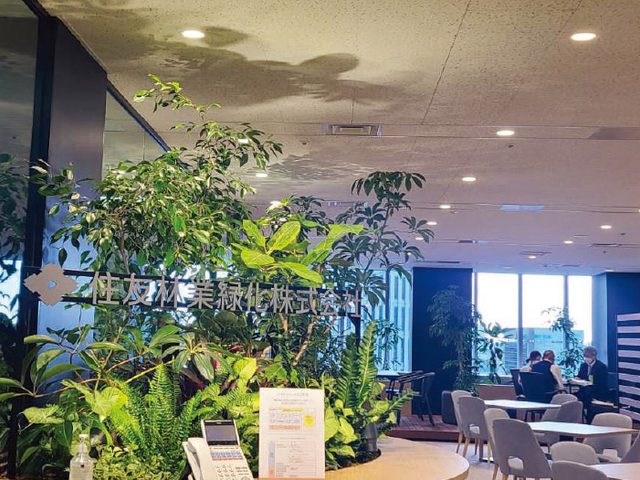 東京都 住友林業緑化様の植物育成LED施工例